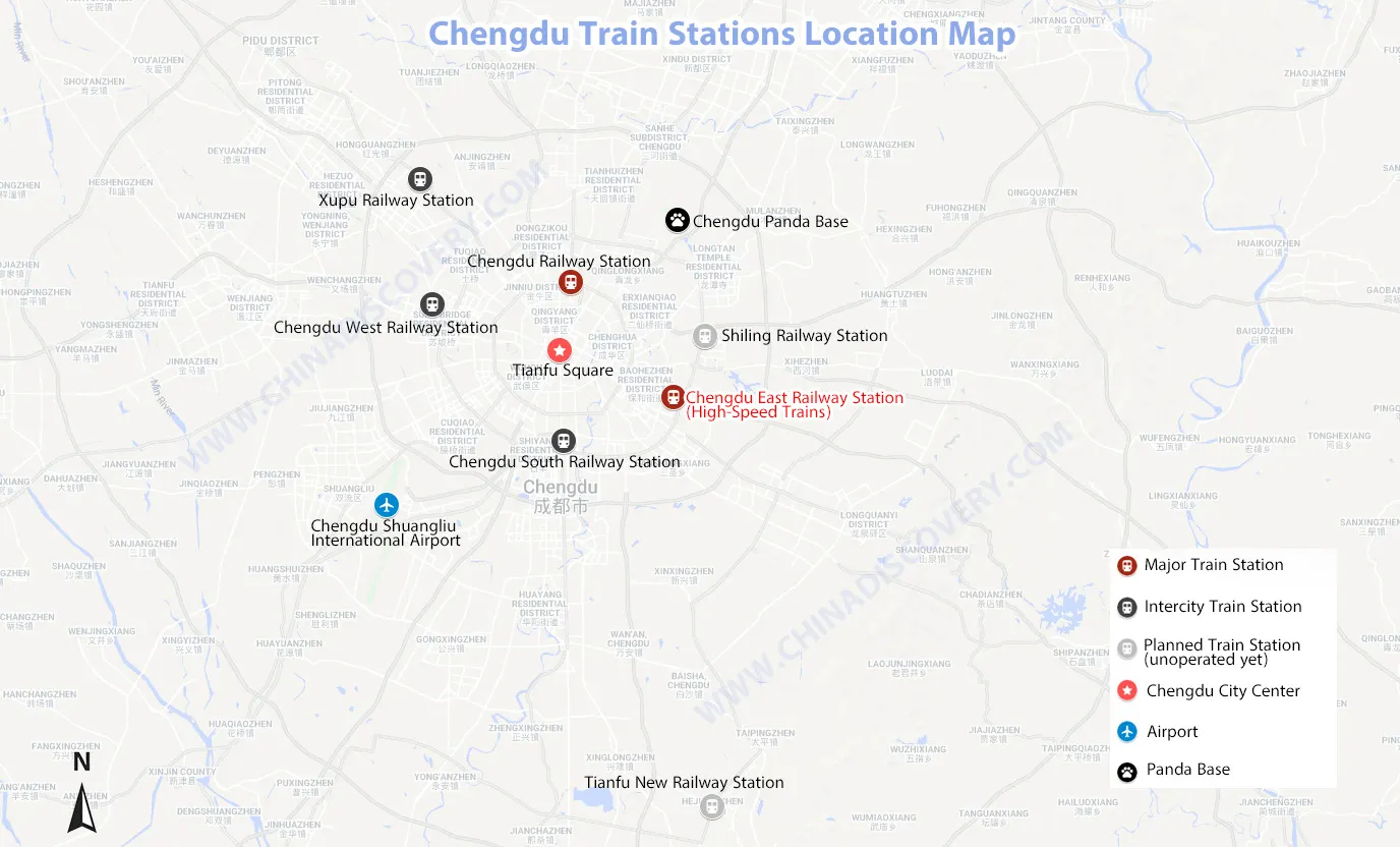 Chengdu Train Station Transportation