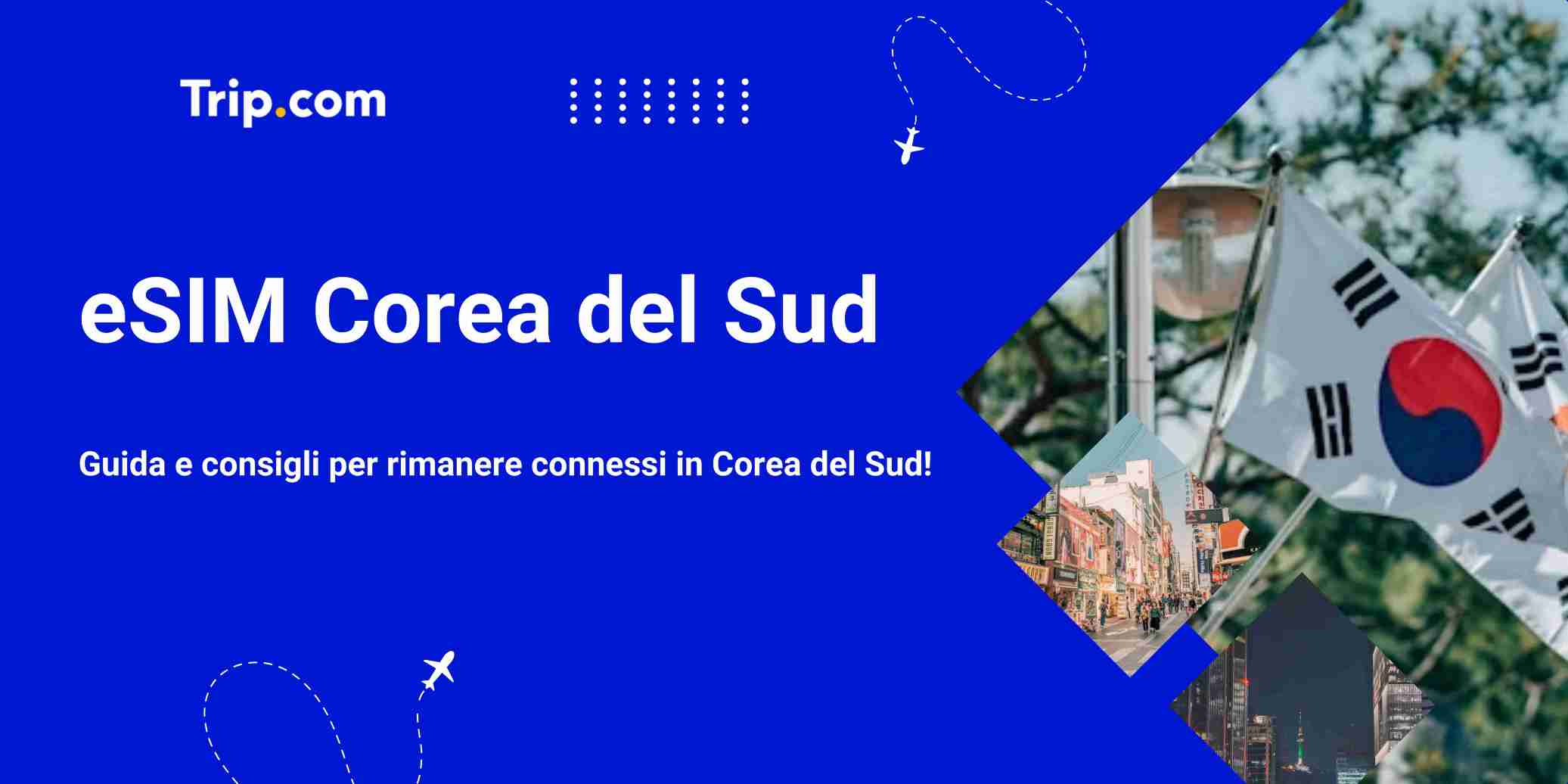 La migliore eSIM per Corea del Sud da 0,23 €