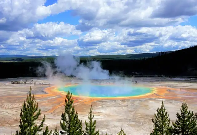 Yellowstone National Park Scenery a