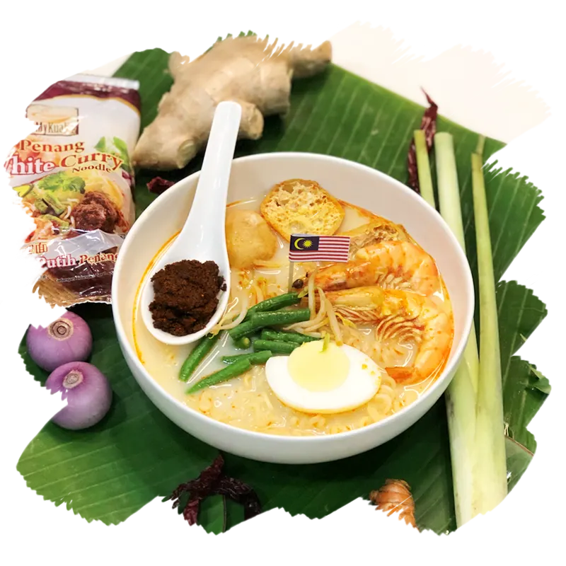 「ペナン」のホワイトカレーヌードル