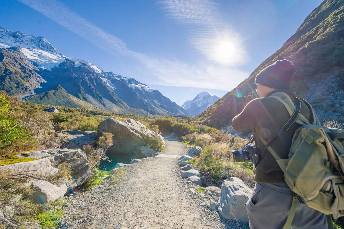 Mount Cook National Park in New Zealand
