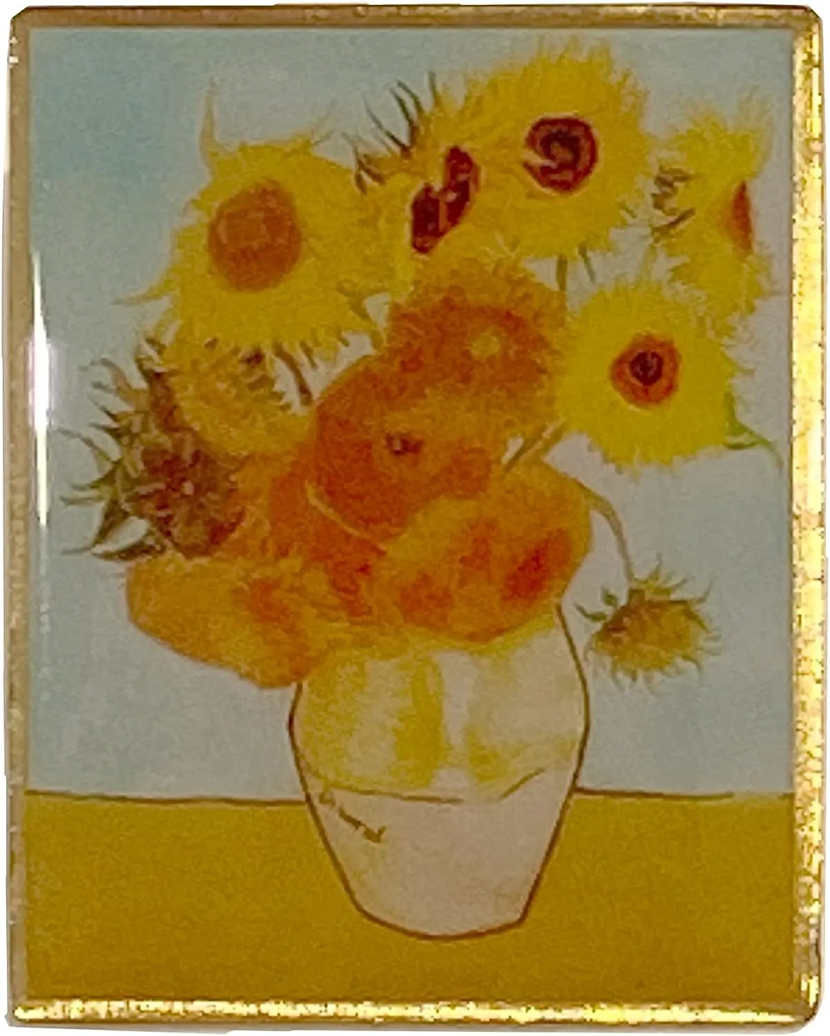 大塚国際美術館「ヒマワリピンバッジ」