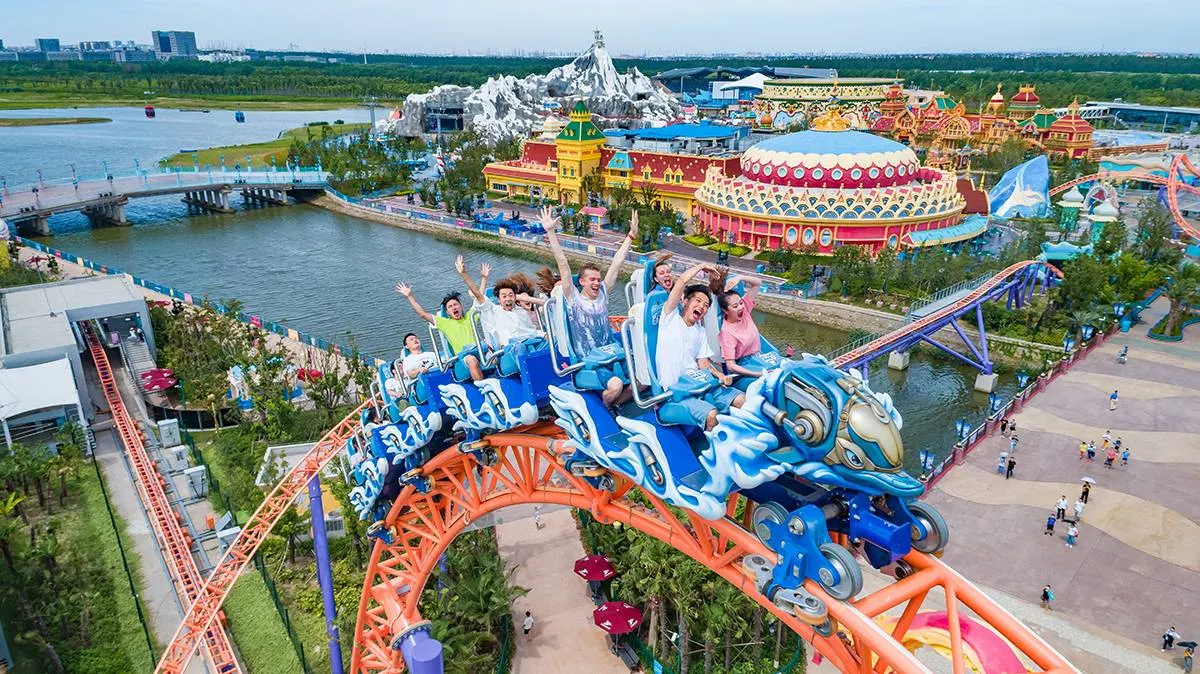 สวนสาธารณะทะเลไห่ชาง(Shanghai Haichang Ocean Park)