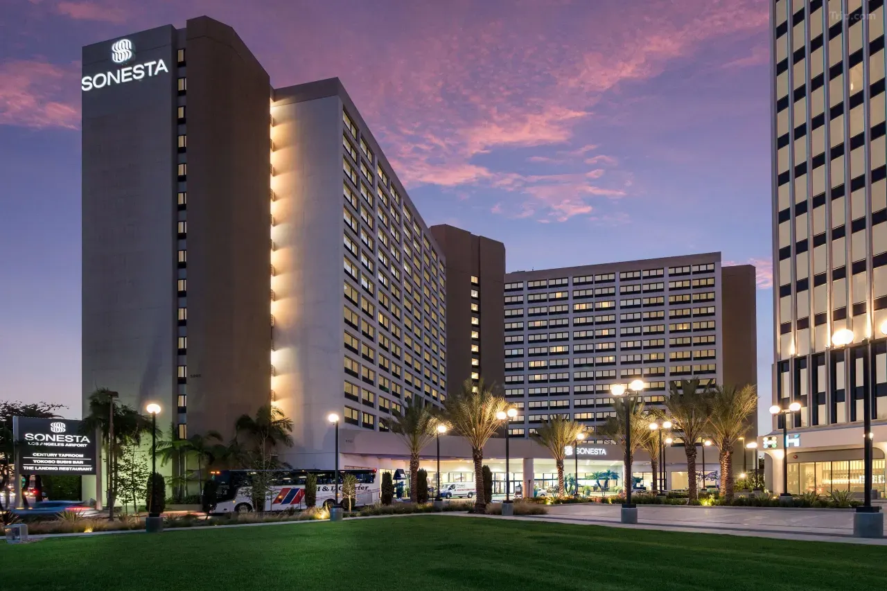 Hotel building appearance - Hotels near LAX with Shuttle