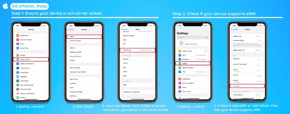 対応機種に関する確認iPhone