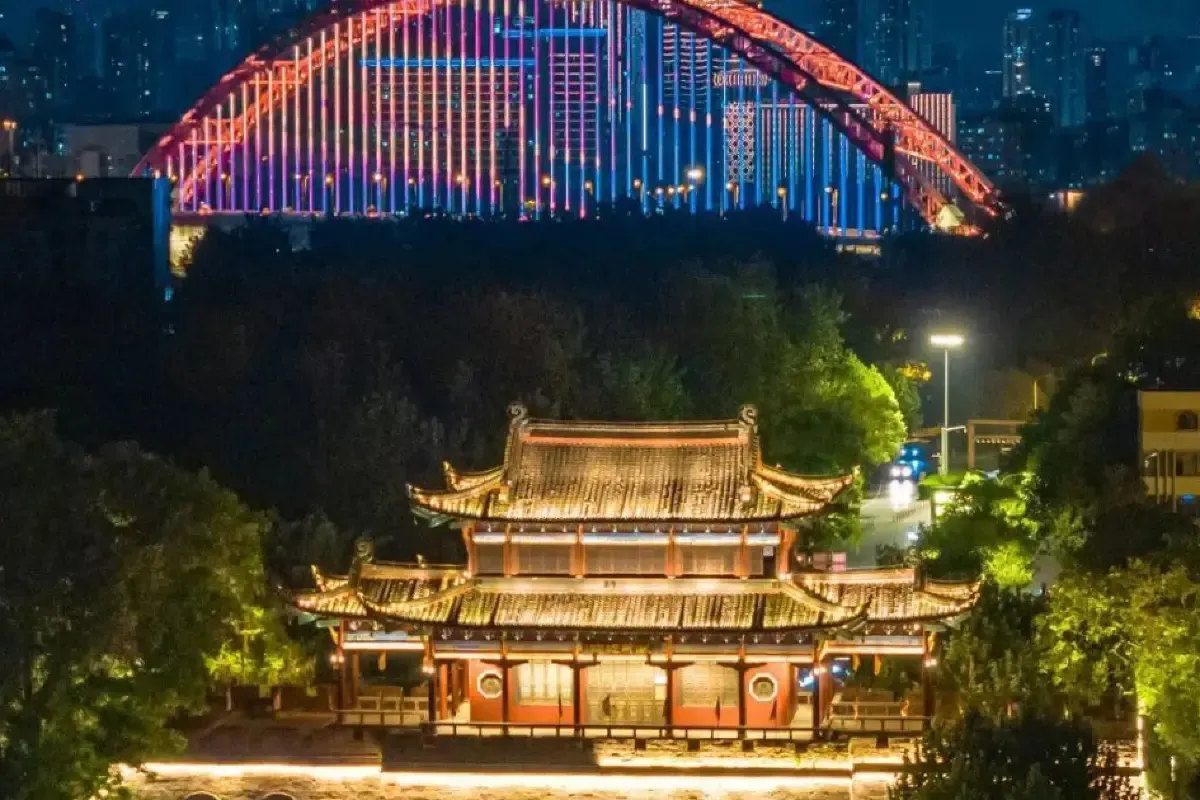 중국 우한 청천각