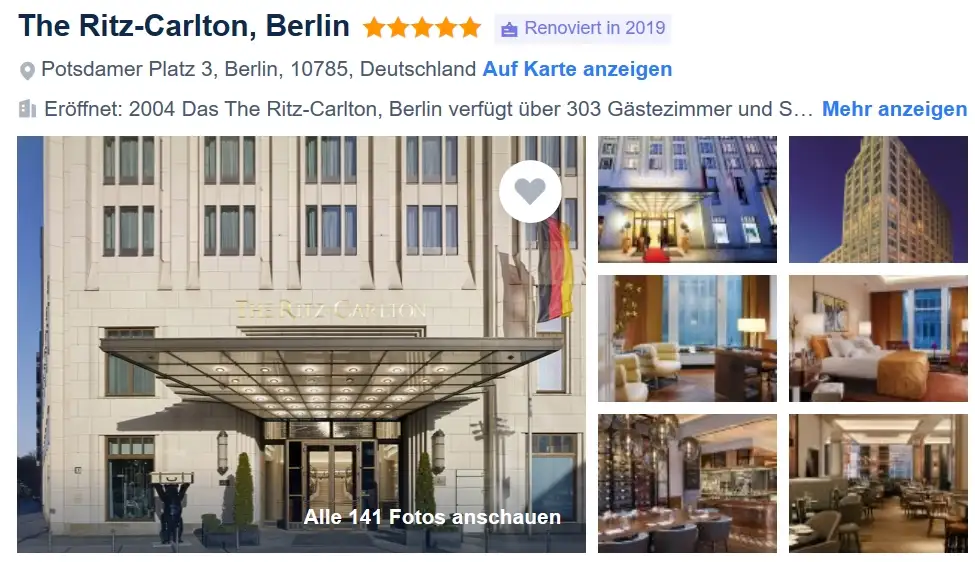 The Ritz-Carlton, Berlin