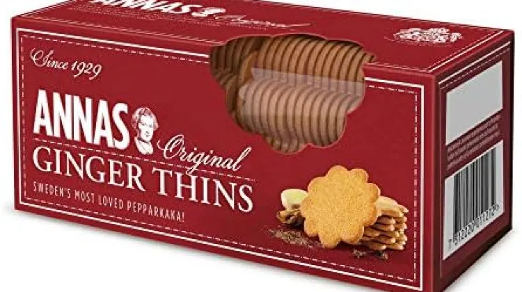 ANNASのジンジャービスケット