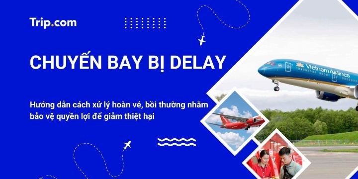 Chuyến bay bị delay: Phải làm sao? Quyền lợi & Cách xử lý mới nhất | Trip.com