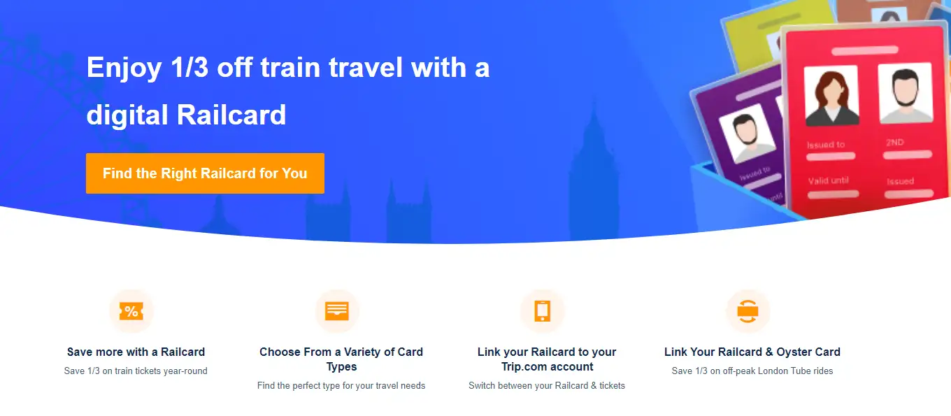 Digital Railcards Super Sale | Enjoy 1/3 off train travel with a digital Railcard