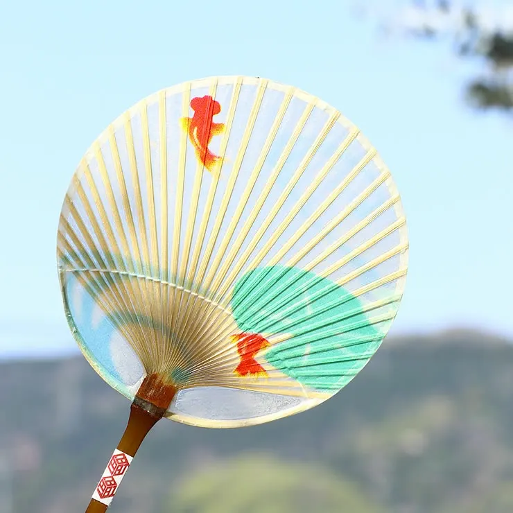 家田紙工「水うちわ」