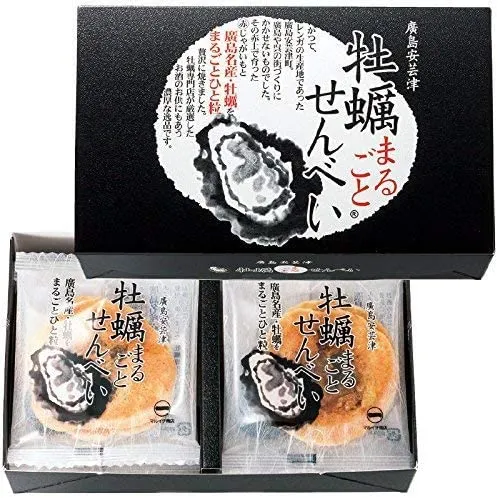 牡蠣まるごとせんべい