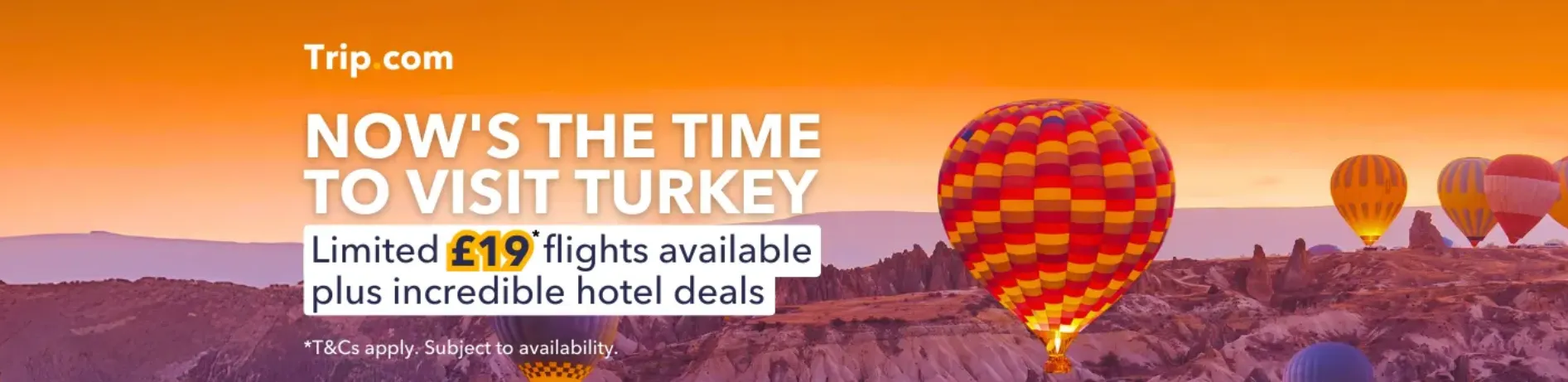 Trip.com Promo Code UK: Visit Turkey