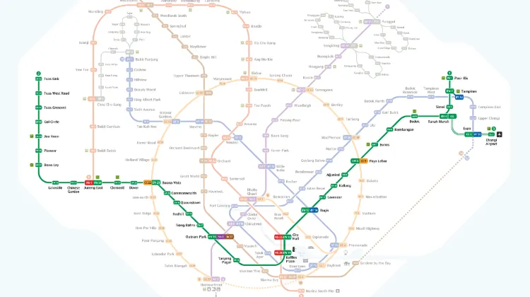 mrt travel time between stations