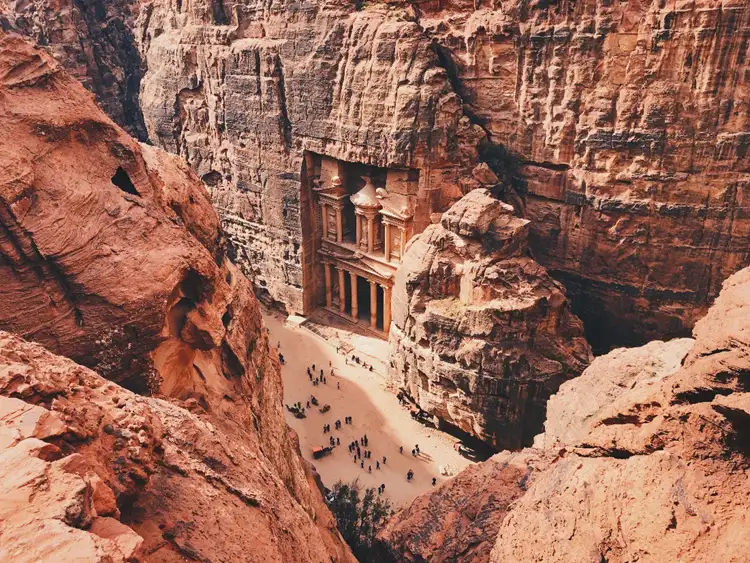 Source: Alex Vasey/ unsplash  Petra is a historic city in Southern Jordan that dates back to 7,000 B.C.!