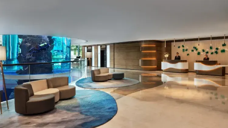 酒店大堂 香港海洋公園萬豪酒店優惠