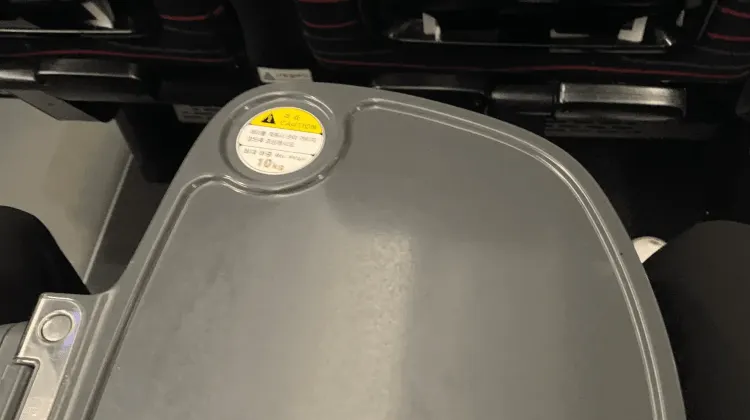 ITX 列車設施：餐桌