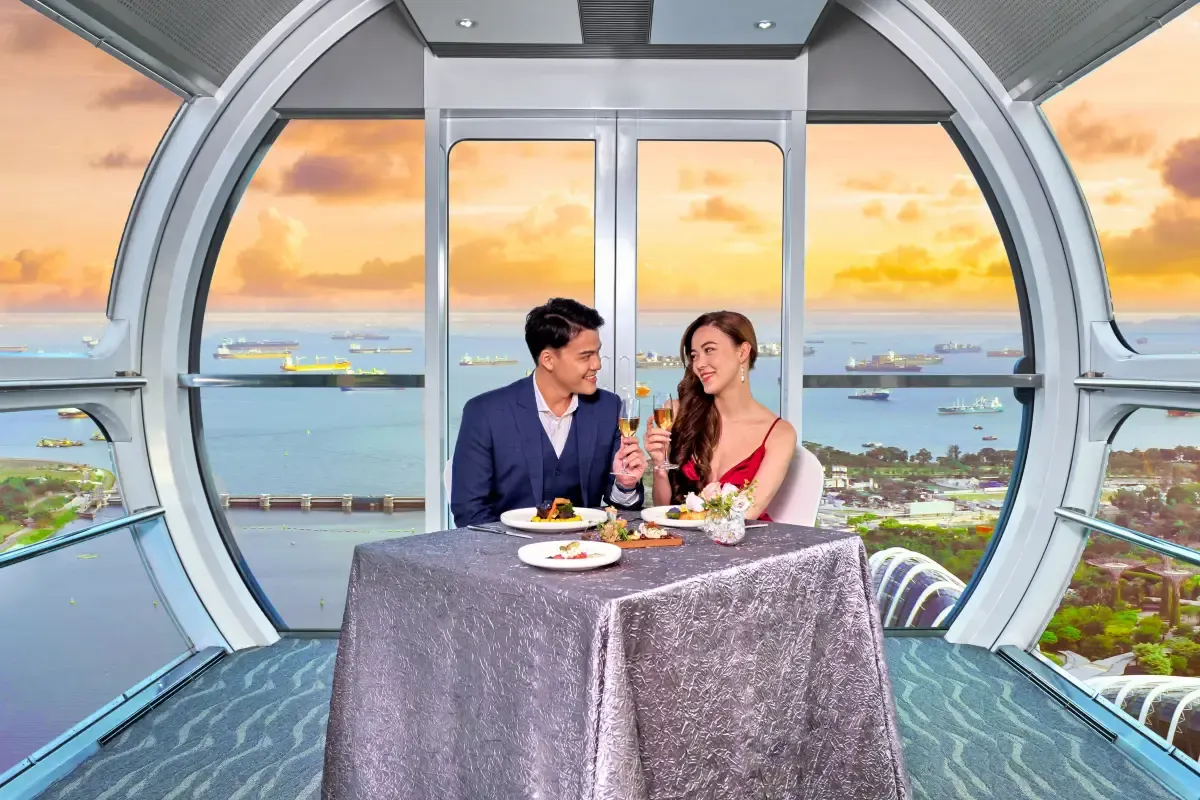 What to eat at Singapore Flyer