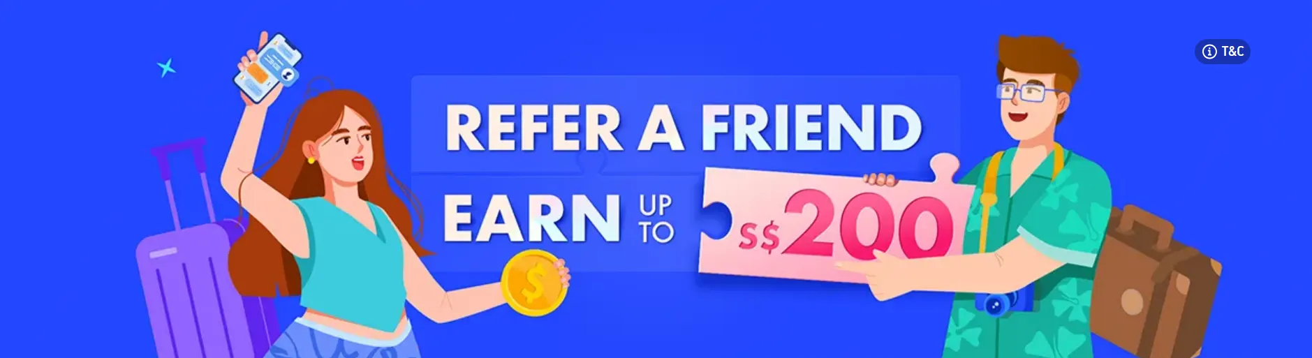 Trip.com Promo Code Singapore: Refer a Friend and Earn