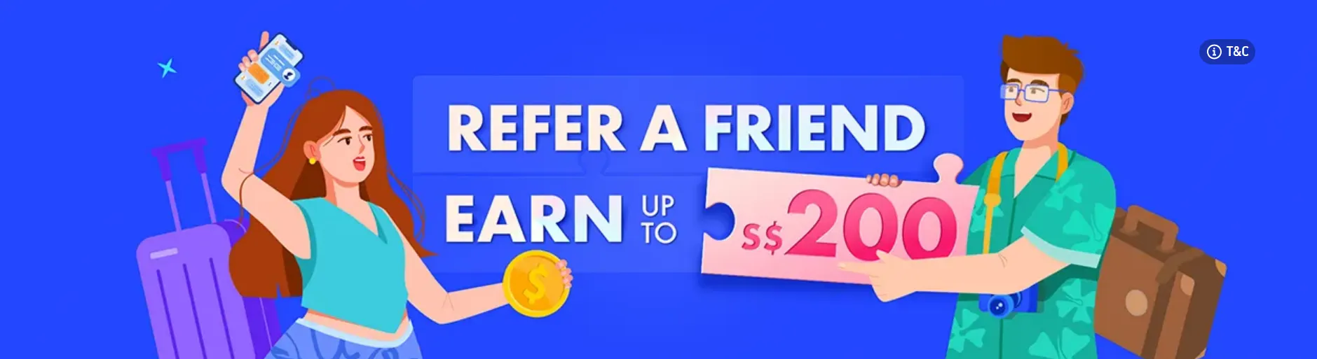 Trip.com Singapore Credit Card Promo Code | Refer a Friend and Earn