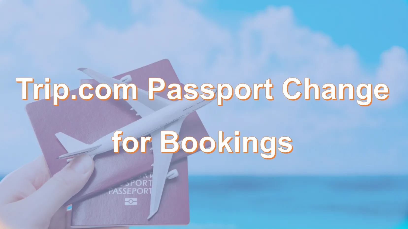 Trip.com Passport Change Cover