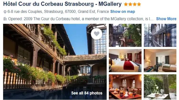 Hôtel Cour du Corbeau Strasbourg - MGallery
