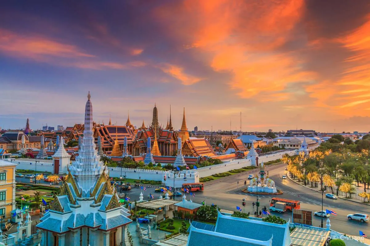 Der Große Palast in Bangkok