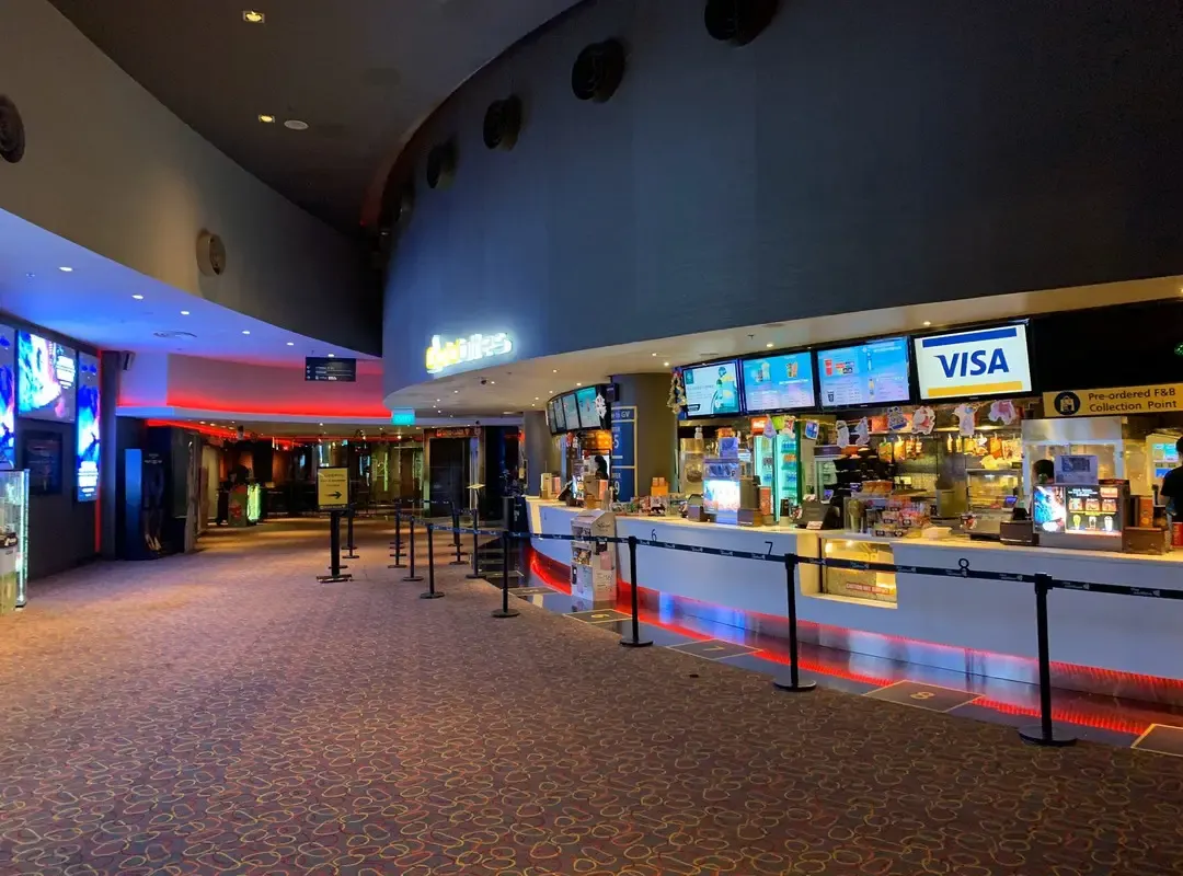 Watch movies at Golden Village