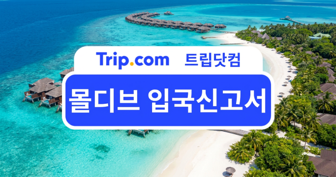 몰디브 입국신고서(IMUGA) 작성 방법부터 대비 전략까지 | 트립닷컴