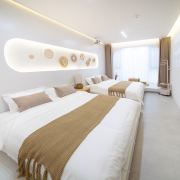 北戴河时间海民宿泳池小院