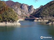 Kehogi Bridge Siawase no Kane Heart Rock Viewspot-八女市