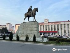 Monument to Makhach Dakhadayev-马哈奇卡拉