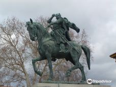 Bronze equestrian statue of Jan Zizka-捷克布杰约维采