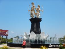 Nakula Sahadewa Statue-巴厘岛