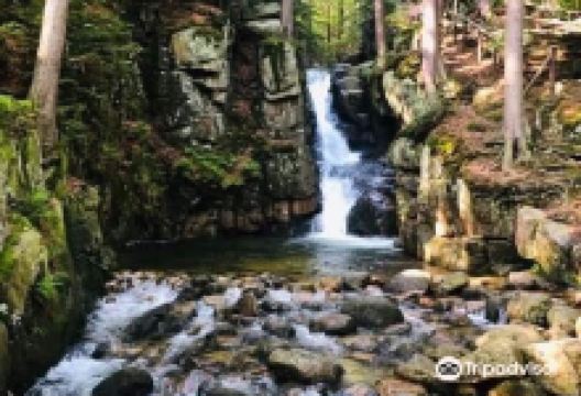 Podgórna Waterfall景点图片