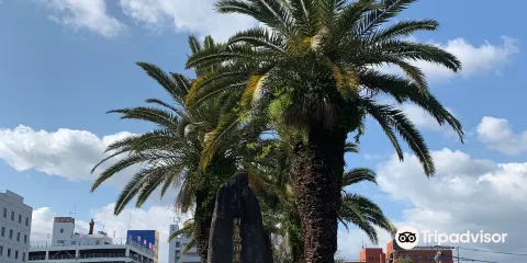 島田虎之助生誕地碑