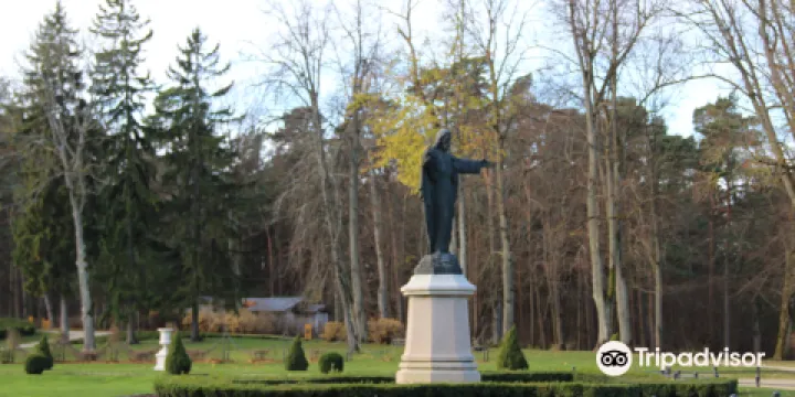 The sculpture of Blessed Christ