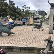 Hairy Maclary & Friends Tauranga Waterfront Sculpture-塔朗哥
