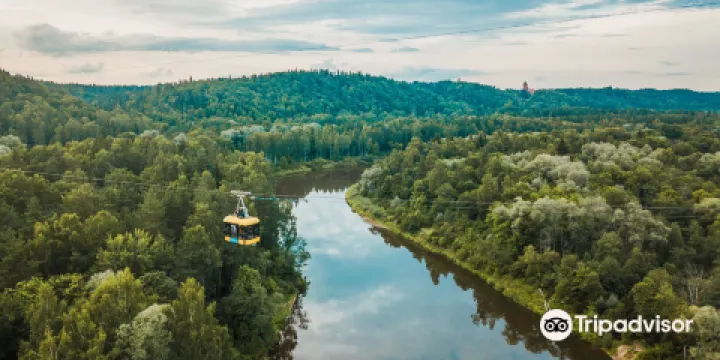 Cable Car Across Gaya