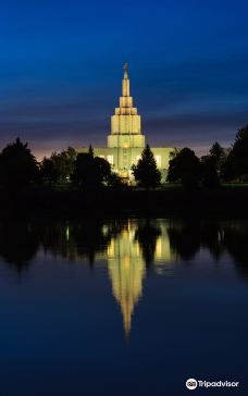 Idaho Falls Temple & Visitors Center-爱达荷福尔斯