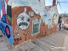 Muurschilderingen - Murales in de wijk San Isidro-奥里韦拉