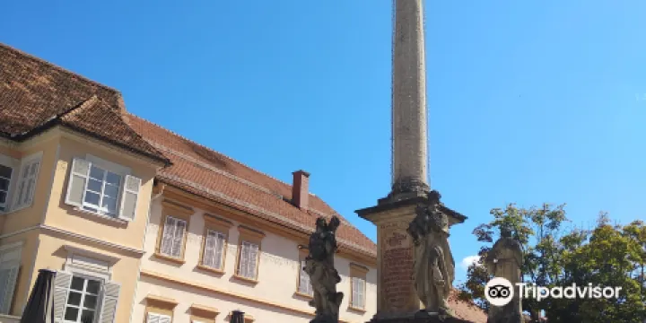 Mariensäule am Hauptplatz - Bad Radkersburg