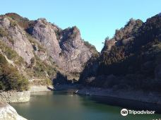 Kehogi Bridge Siawase no Kane Heart Rock Viewspot-八女市