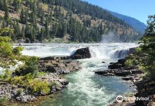 Kootenai Falls Suspension Bridge景点图片