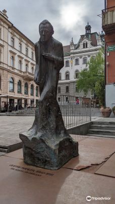 Gustav Mahler statue-卢布尔雅那