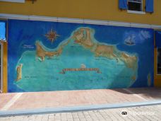 Turks and Caicos Map Mural-格雷斯湾