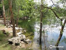 Swinging Bridge Picnic Area Yosemite National Park CA-优胜美地谷