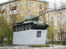 Monument to the Soldiers of the Tank Column Komsomolets Zabaikalya-赤塔