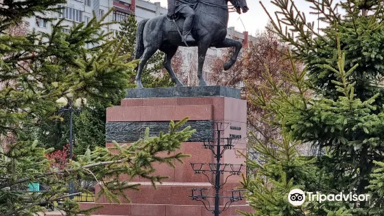 Monument to Marshal Zhukov