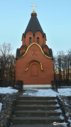 Chapel of the Transfiguration at the Bratsk Military Cemetery-莫斯科